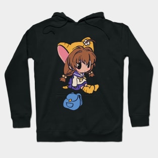 I draw very smol pastel puchiko / di gi charat Hoodie